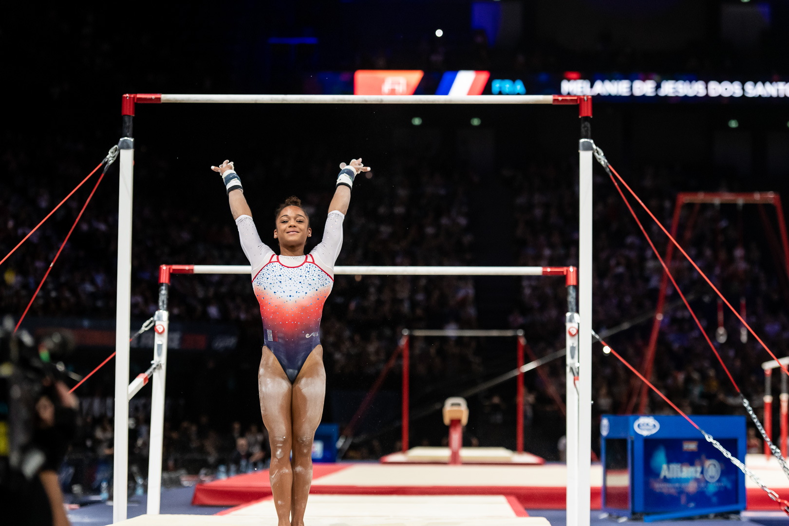 Barres asymétriques  Club de gymnastique - Jeanne d'Arc Le Coteau