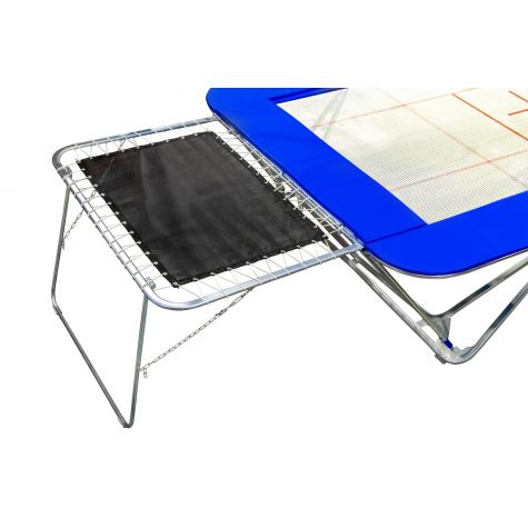 SMALL SAFETY PLATFORM FOR ULTIMATE AND GRAND MASTER TRAMPOLINES - DIMENSIONS: 145 x 220 x 115 cm – THE UNIT<BR>
