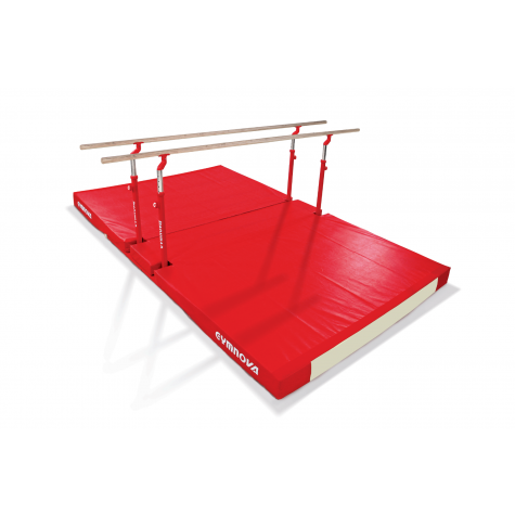 BARRAS PARALELAS COMPACT CON BASE PLEGABLE, CARROS DE TRANSP