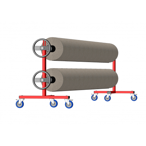 CHARIOT ENROULEUR DOUBLE DE 4 M
