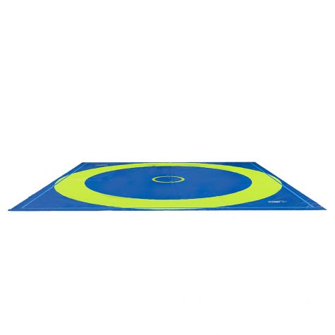 COVER FOR SCHOLATIC WRESTLING MAT WITH ROLL-UP TRACK REF 541 - 800 x 800 cm