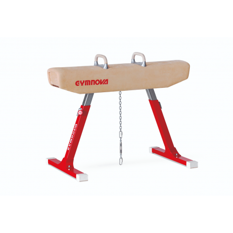 COMPETITION POMMEL HORSE - GENUINE LEATHER COVERED BODY - FIG Approved