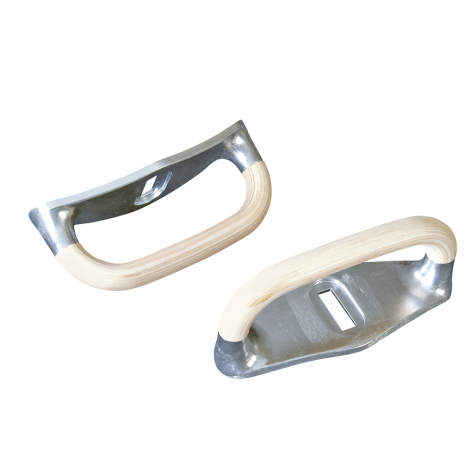 HORSE SINGLE POMMEL HANDLES - PER PAIR