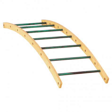 EDUC'GYM LARGE CURVED LADDER - 190 x 55 cm