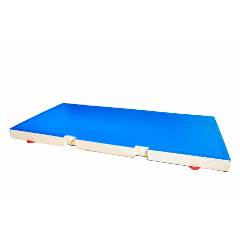 LANDING MAT FOR POMMEL HORSE - WITH BASE CUT-OUTS - 400 x 200 x 20 cm