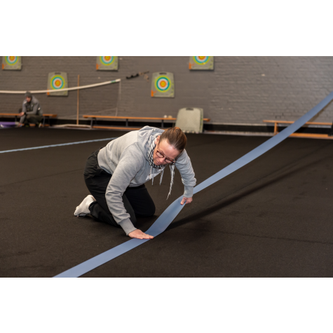 BANDAS DE UNIÓN PARA PISTA ENROLLABLE - 100 ml x 10 cm