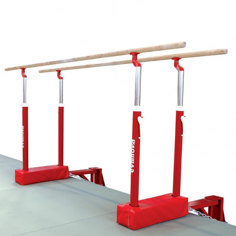 PIT MOUNTED FOLDING PARALLEL BARS (WITHOUT BEDDING) (*)