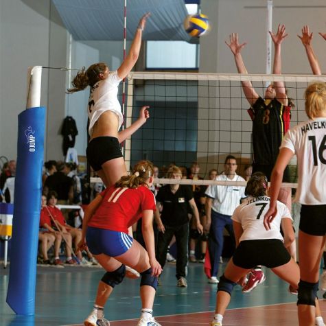 PROTECTIONS DE POTEAUX DE VOLLEY-BALL - LA PAIRE