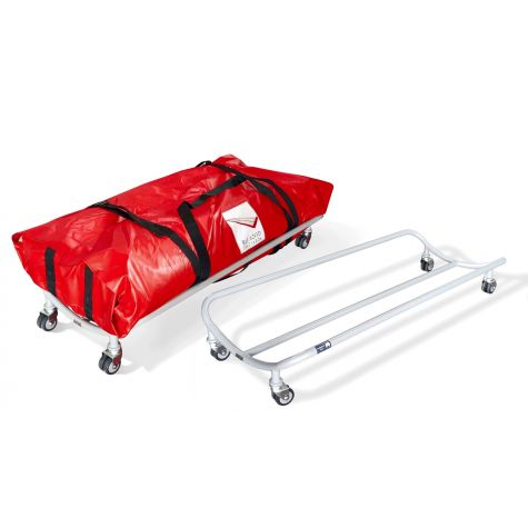 CHARIOT DE TRANSPORT POUR PISTES GONFLABLES - DIMENSIONS : 150 x 65 x 26cm