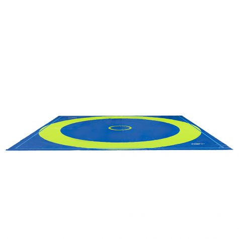 COLCHONETA DE LUCHA PARA COLEGIOS CON SUBCAPA DE ESPUMA DESCUBIERTA - 600 x 600 x 5,5 cm