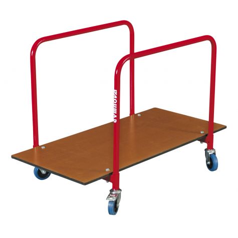 TRANSPORT TROLLEY FOR EXERCISE FLOOR