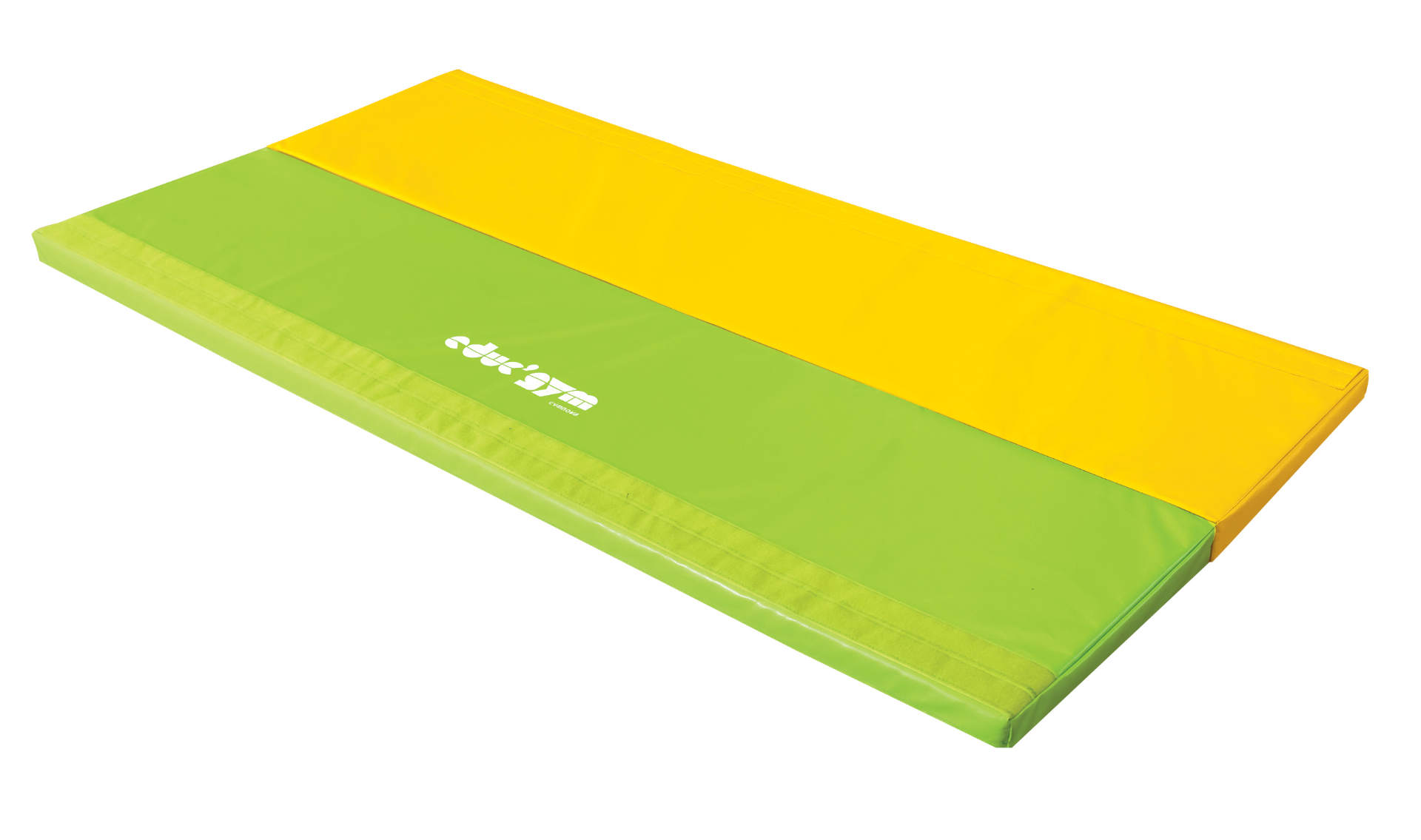 matelas de reception gymnastique 200-x-100-x-10-cm pliable en 2