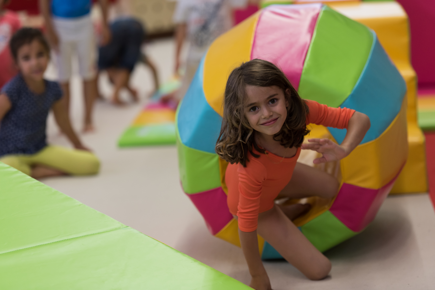 GYM KID 7 MODULES PARCOURS DE MOTRICITÉ EN MOUSSE POUR ENFANT DE 3