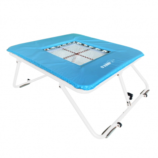 MINI TRAMPOLINE A RESSORTS EPS TOILE TRESSEE