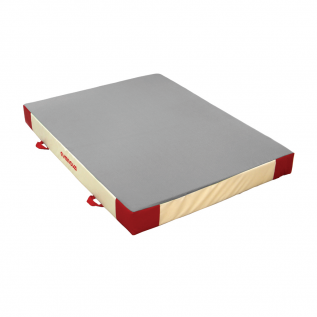 ADDITIONAL SAFETY MAT - SINGLE DENSITY - PVC AND JERSEY COVER - 200 x 150 x 20 cm