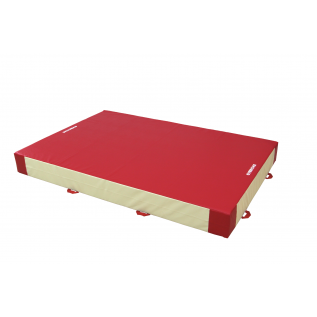 TRADITIONAL SAFETY MAT - SINGLE DENSITY - PVC COVER - 300 x 200 x 30 cm