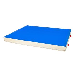 LANDING MAT FOR PARALLEL BARS - WITH BASE CUT-OUTS - 260 x 200 x 20 cm