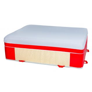 LANDING BLOCK - SMALL COMFORT MAT - PVC AND JERSEY COVER - 200 x 150 x 65 cm