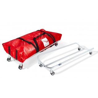 TRANSPORT TROLLEY FOR INFLATABLE TRACKS - DIMENSIONS : 150 x 65 x 26cm