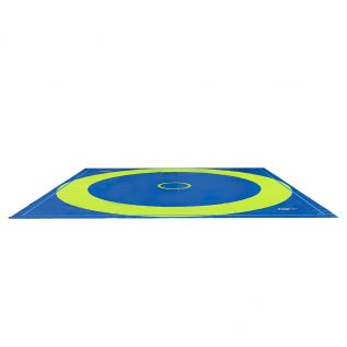 SCHOLASTIC WRESTLING MAT WITH BARE FOAM BASE LAYER -  600 x 600 x 4 cm