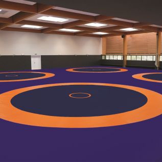 COMPETITION WRESTLING MAT - 600 x 600 x 6 cm