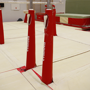 UPRIGHTS GUARDS FOR COMPETITION PARALLEL BARS - Set of 4